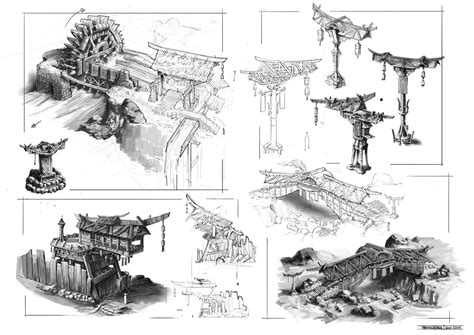 environment concept art portfolio - Renay Cordell