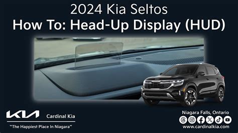 Refreshed 2024 Kia Seltos How To Use Your Head Up Display HUD