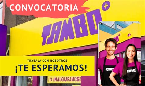 Nuevas Vacantes En Tambo