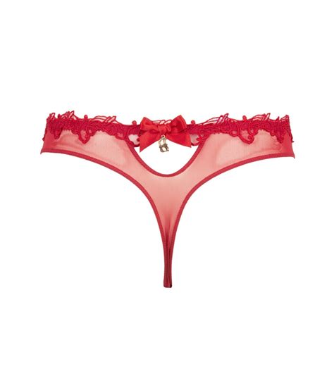 String S Duction Pour Femme Rouge Venise Lise Charmel Lingerie Sipp