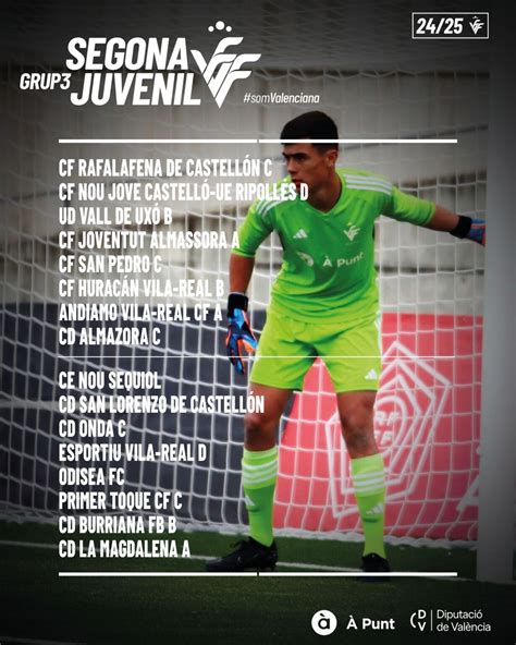 Estos Son Los Grupos Y Calendarios De La Segona Juvenil De F Tbol De