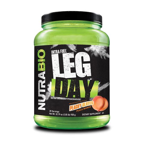 NutraBio Leg Day Intra Carb Supplement – Advanced Carbohydrate Complex