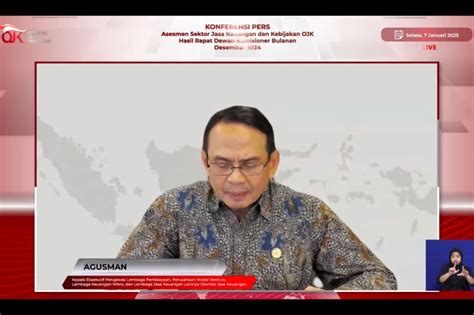 OJK Sebut Pembiayaan Modal Ventura Tahun 2025 Akan Tetap Terjaga