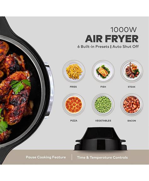 Chefwave Pressure Cooker And Air Fryer Swap Pot 6 Qt Multi Cooker Macy S