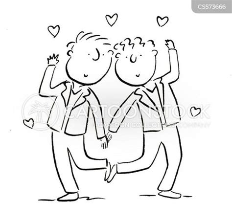 Gay Couple Cartoons And Comics Funny Pictures From CartoonStock
