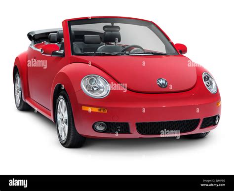 Red convertible vw new beetle hi-res stock photography and images - Alamy