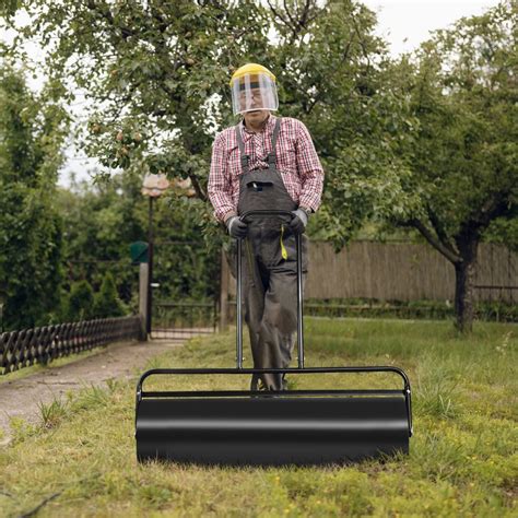 Amazon.com : S AFSTAR 13 Gal Lawn Roller, Lawn Rollers Tow Behind Water