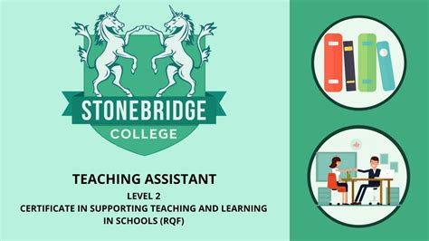 Teaching Assistant Course Supporting Teaching And Learning Level 2 From Stonebridge Colleges