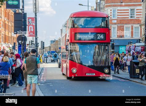 London number 24 bus hi-res stock photography and images - Alamy