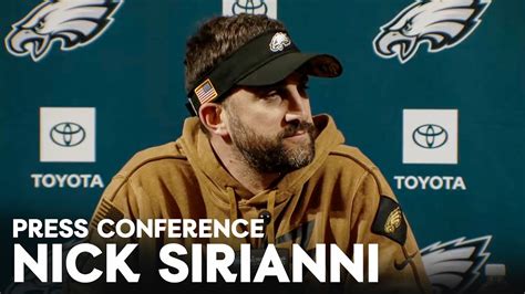 Eagles Press Conference: Nick Sirianni | December 6, 2023 - YouTube