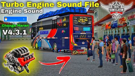 New Turbo Engine Sound File Bussid V For Bus Simulator Indonesia