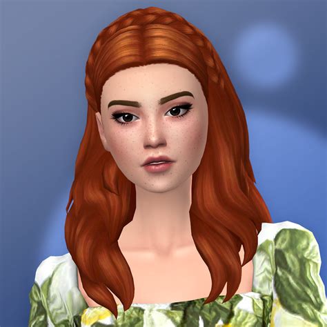 Sims Hair En Sims Sims Pelo Sims Images