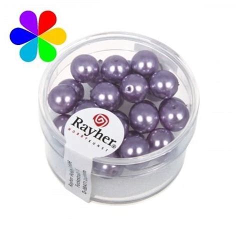 Rayher Perles En Verre Renaissance Lilas Cdiscount Beaux Arts Et