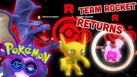 Team Rocket And Shadow Pokemon Return In Pokemon Go Legacy Shadow And Shiny Sableye Research Youtube