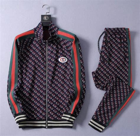 New Exclusive Designer Gucci Gg Monogram Mens Luxury Tracksuits