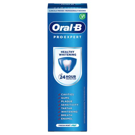 Oral B Pro Expert Healthy White Tandkräm 75 Ml Apotek Hjärtat