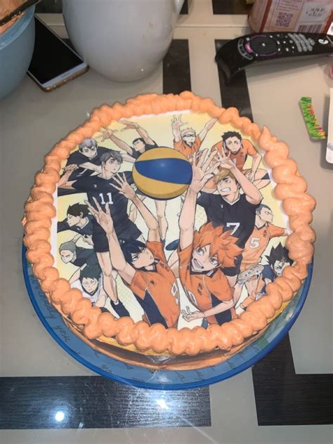 Haikyuu Birthday Cake