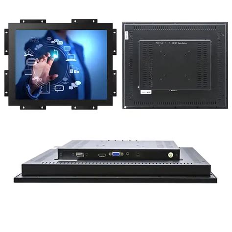 Monitor Lcd Com Tela De Toque - Novo Monitor Lcd Com Tela De Toque Capacitiva 15.6 17 18.5 21.5 23.6 24 ...