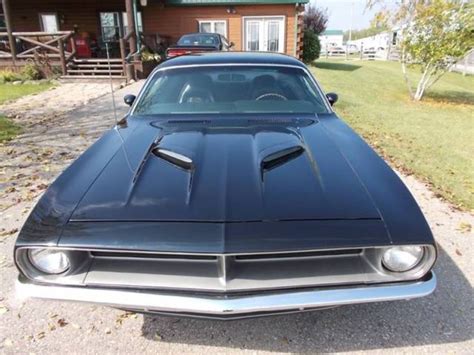 1970 Plymouth BARRACUDA GRAND COUPE 440 Hemi Cradle Black And