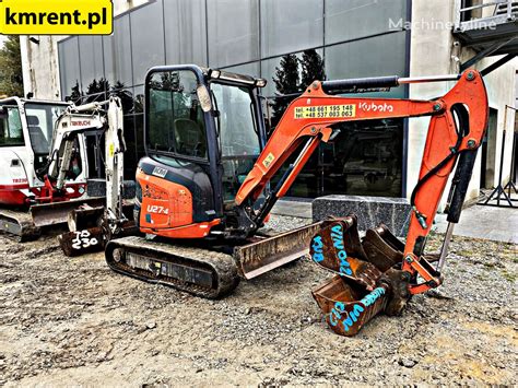 Kubota U27 4 MINI KOPARKA CAT 302 4 302 7 JCB 8018 8026 Minigraver Te