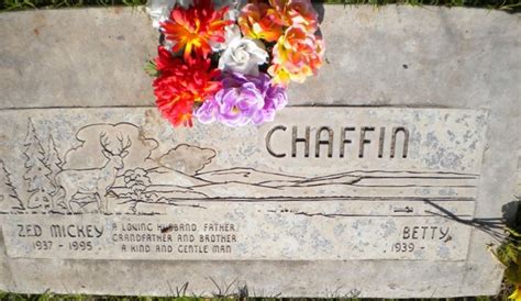 Zed D Mickey Chaffin Jr Find A Grave Memorial