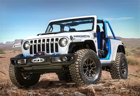 Jeep Unveils All Electric Wrangler Concept SUV Super News