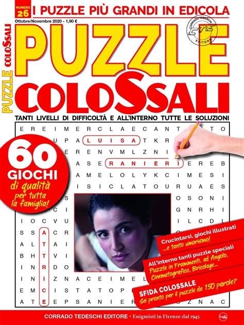 Puzzle Colossali N 26 SPREA EDITORI