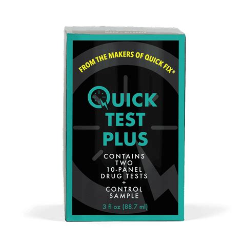 Quick Test Plus Home Test Kit With Control Spectrum Labs