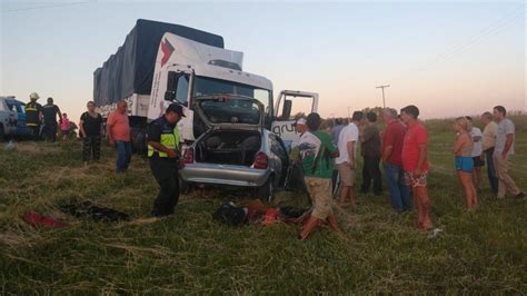 Siniestro vial en la Ruta 3 identificaron a los jóvenes fallecidos