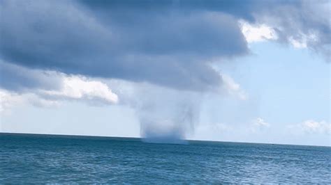 Waterspout Spirals Off Zanzibar Coast