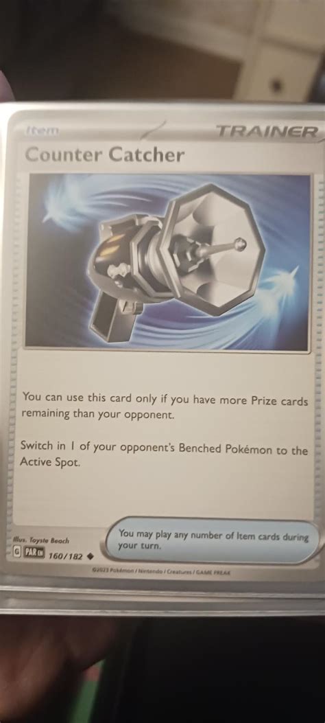 Counter Catcher Ungraded Pokemon Paradox Rift