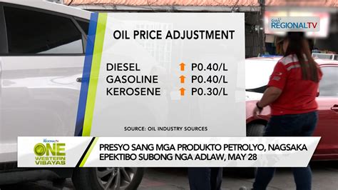 Presyo Sang Mga Produkto Petrolyo Nagsaka Epektibo Subong Nga Adlaw