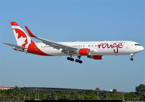 C Fmwu Air Canada Rouge Boeing Er Wl Photo By Niclas Karich