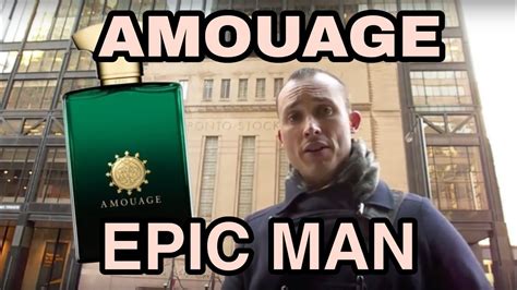 Amouage Epic Man Fragrancecologne Review Youtube