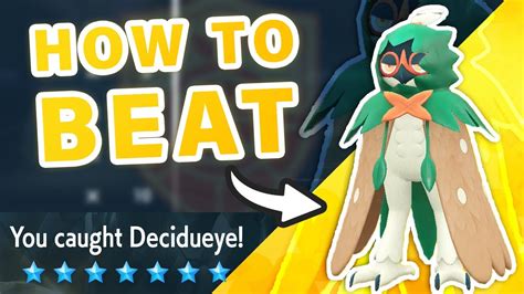 Decidueye Online Star Tera Raid Guide With Bellibolt Pokemon Scarlet