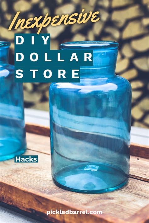 Inexpensive DIY Dollar Store Hacks Pickled Barrel