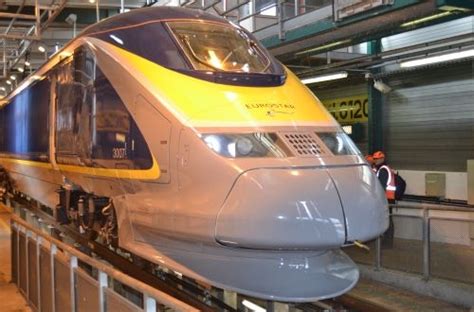 Eurostar Unveils Refurbished High Speed Train International Railway