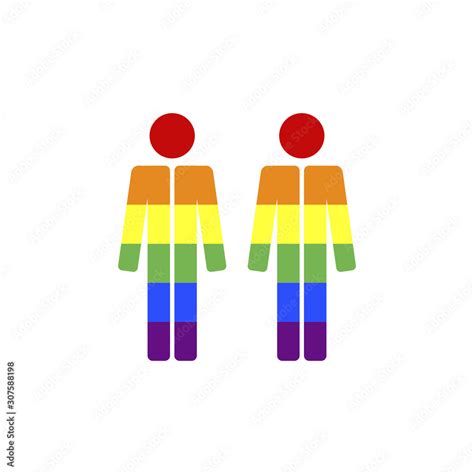 Lgbt Symbols Symbols Of Gender Male Gays Icon Vector Illustration