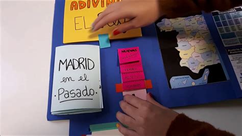 CARPETA INTERACTIVA Lapbook Historia y Cultura de España YouTube