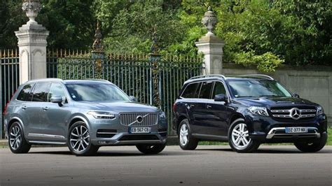 Essai Comparatif Mercedes Gls Vs Volvo Xc Les Titans