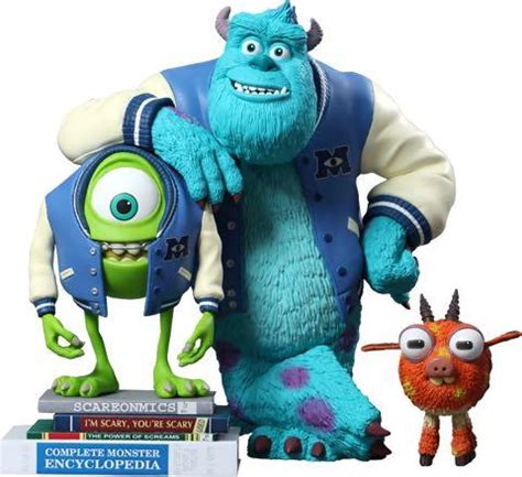 Hot Toys MMSV Disney Pixar Monsters University Vinyl Mike Sulley Archie Deluxe Version