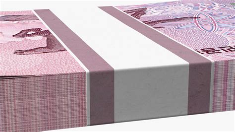 North Korea 200 Won Banknotes Pack 3D Model 29 3ds Blend C4d Fbx