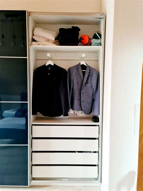 Kleiderschrank Ikea Pax Mit Schiebet Re Neuwertig Kaufen Auf Ricardo