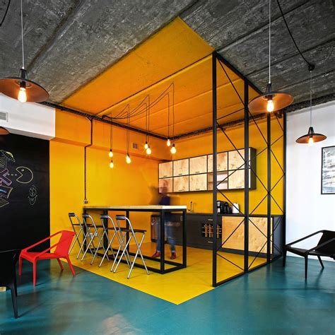 A World of Color and Creative Design: Modern Industrial Office in Armenia