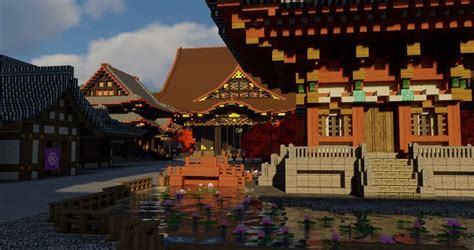 Japanese Style Shrine Minecraft Map