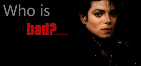 BAD LYRICS - Michael Jackson English Song - iLyricsHub