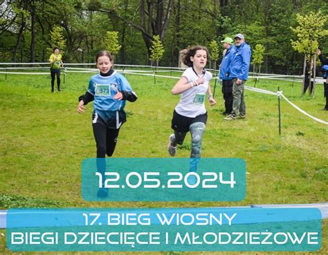 Zapisy Bieg Wiosny Biegi Dzieci Ce I M Odzie Owe