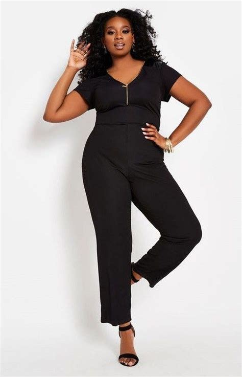 Plus Size Black Jumpsuits For Evening Elegant Evening Jumpsuits