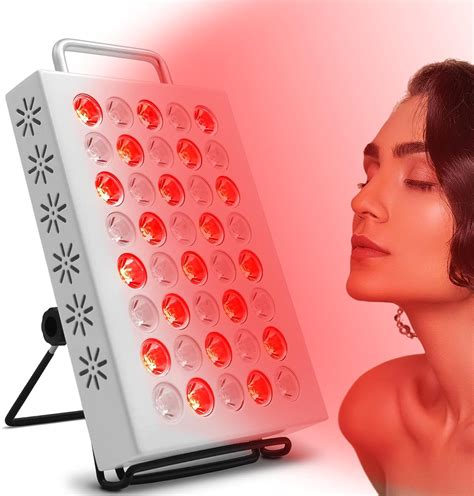 Lampada Infrarossi 660nm 850nm Red Light Therapy 40LEDs Luce Rossa