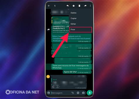 Como Fixar Msg No Whatsapp - Como fixar uma mensagem no WhatsApp